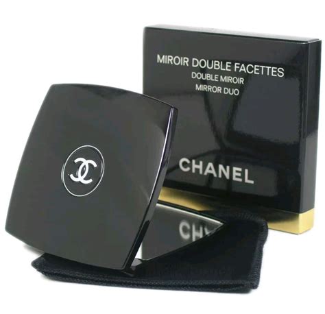 chanel dual mirror|chanel hand held mirror.